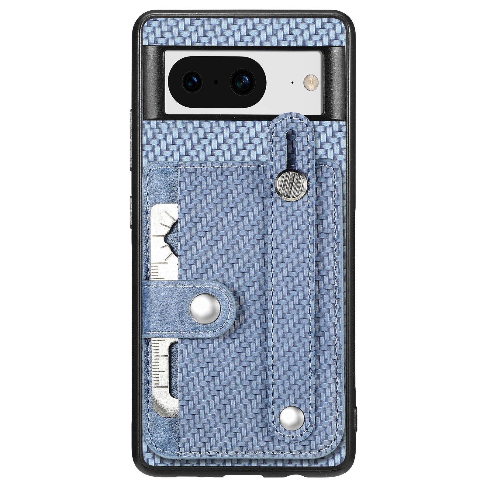 C1-01 For Google Pixel 8 Case PC+TPU+Leather Card Slots Phone Cover with Wristband Design C1-01 For Google Pixel 8 Case PC+TPU+Leather Card Slots Phone Cover with Wristband Design